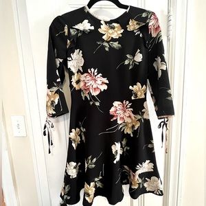 Topshop mini dress with back cutout